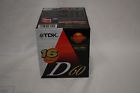 02035620101 Tdk D60 Blank Audio