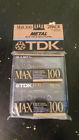 Ma-x100 020356244200 Tdk Metal Type Iv Sealed Blank Cassette Tape
