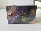Cding2 020356295905 Tdk Five Minutes Blank Audio Cassette Tapes Slimline