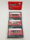 020788634860 Kmc Vintage Minute Each Side Cassettes Sealed