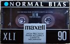 025215132810 Maxell Xli 90 Type I Normal Bias Audio Cassette New Sealed 1992 Japan