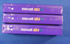025215140013 Maxell Set Of New Sealed Cassettes Tapes Type