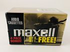 025215143298 Maxell Lot Of Blank Cassette Tapes Japan New