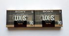 027242413382 Sony Two Brand New High Bias Cassette Tapes