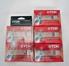 029356201005 Tdk Lot Of Normal Bias Blank Cassette Tapes New And