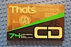 093365016519 Thats Cd Blank Cassette Tape Sealed That