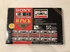 10mc-90b Sony Microcassette Min New Sealed
