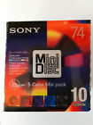 10mdw74crax Sony New Sealed Pack Of Colored Md Mini Disc Price