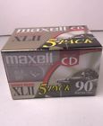 13645 Memorex Pack Maxell Xlii Min Blank Audio Cassette Tapes Type