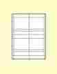 17722 Nac Blank Cassette Inserts 400 Tape Case J-cards Laser Inkjet Printable Labels
