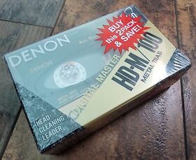 Hd-m100v2 2-pack New Denon Hd-m 100 Type Iv Metal Cassette Tapes Rare