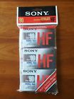 2724220063 Sony Three New Sealed Hf 90 Type I Cassette Tapes