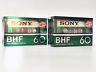 0260-1 2bhf60 Sony Top Mint Bhf Type Normal Position Cassette Tape