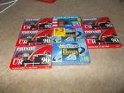 2pack Memorex And Maxell Lot Of 8 6 90m Cassette Tapes Mm Video New