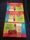 3232 Screamr Pack Audio Cassette Tapes Minute Scotch New In Package