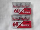 35605 37988 Panasonic Nip Two Four Packs Of Sixty Minute Mini Recording