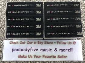 7707 3m Lot Of 8 Dat Digital Audio Tapes - Black Watch Maxell And Panasonic New