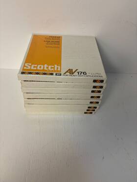 Av176 3m 8 - Scotch Reel To Tenzar Tape Sealed 1/4in X 1200 Ft