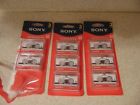 3mc602bn Sony 3 Pack Microcassette