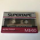 44-950 Realistic New Supertape Metal Type Ii High Bias Blank Cassette