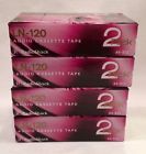 440-0913 Radio Shack Sealed Lot Of Low Noise Audio Cassette Tape
