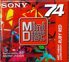Mdw-74ar 4901780439089 Sony Mini Disc Ruby Red
