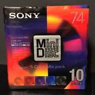 4901780923267 Sony Minidisc Minutes Recordable Color Collection Pack Free