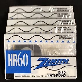 16668 5 Zeneth Hr60 Lot Cassette Bundle New Sealed