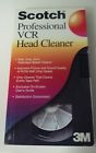 51111 33157 Scotch Professional Vcr Vhs Head Cleaner