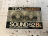 52bl Teac Sound Black Metal Reel Cassette Tape Nip Sealed