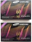 60 Sqc Samsung Blank Cassette Tapes 2