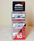 6mc60l Sony New Pack Of Microcassettes Sealed