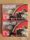 90minutes Maxell Audio Cassette Blank Tapes