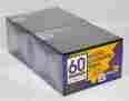A-38666 Walmart 12 Pack 60 Minutes Blank Audio Cassette Tapes Low Noise High Output Sealed 078742803739