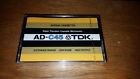 Ad-c45 Tdk Minute Cassette Tape