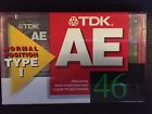 Ae46 Tdk Ae Sealed Blank Type Audio Cassette Tape