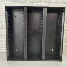 Acr-60 Alpha 60 Capacity Audio Cassette Organizer Plastic