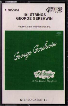 Alshire 615293804619 101 Strings George Gershwin 1980 Vintage Audio Cassette Tape