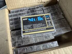 Ec-90 Amp Studio 6 Vintage 90 Blank Audio Cassette Tape Brand New Factory Sealed