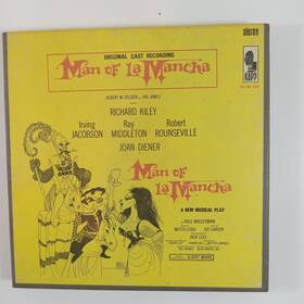 41109 Ampex 1/4 Inch Open Reel Tape Man Of La Mancha Cast Recording Kta