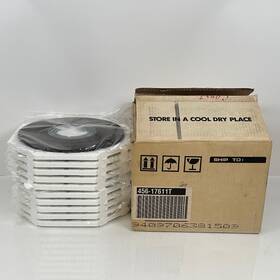 456-17611t Ampex New Old Stock Quantegy Tape 1/4 Inch X 2500ft Pancake Box Of 10