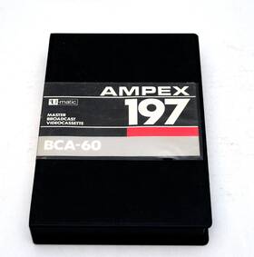 Bca-60 Ampex Used-ampex Master Broadcast 3/4 Inch U-matic Video Cassette With Case