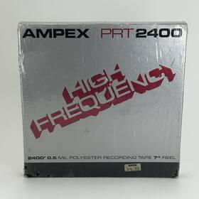 Prt-2400 Ampex Nos Prt 2400 High Frequency 7 Inch Reel 0.5 Mil Recording Tape Sealed