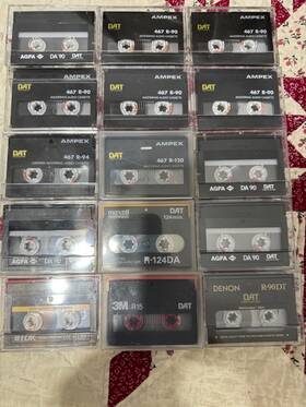 Ampex/sony 467 R-46/ R-16 Dat Tape Audio 15