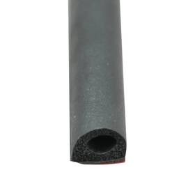 018-224 Ap Products Black 1/2 Inch X 3/8 Rubber D-seal With Tape