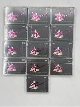 Ad34 Apogee 13 Dat Audio Tapes Ad 34 New Sealed Japan