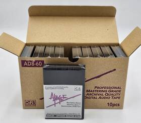 Ad8-60 Apogee Dtrs Master Grade Audio Tape 10pk Sealed