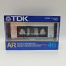 Ar-46f Tdk Type Audio Cassette Tape Blank Vintage Japan New Sealed