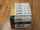 Iec1 Ar-x Tdk Lot Of 6 Nos 90 Acoustic Response Extra Audio Cassettes Type I 020356227104