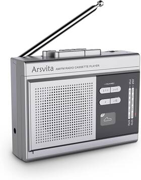 Arscp005 Arsvita Portable Cassette Silver Not Include Micro Sd Card